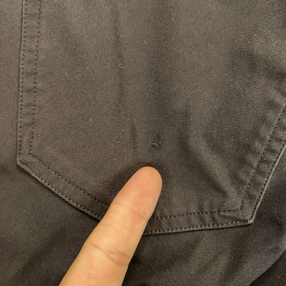 Lululemon ABC Classic-Fit Pant size 30x32 Warpstreme Chino 5-Pocket Black M5583S - Picture 7 of 12